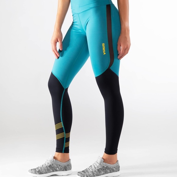 Compression pants for gym workout. Virus. New - Picture 1 of 6